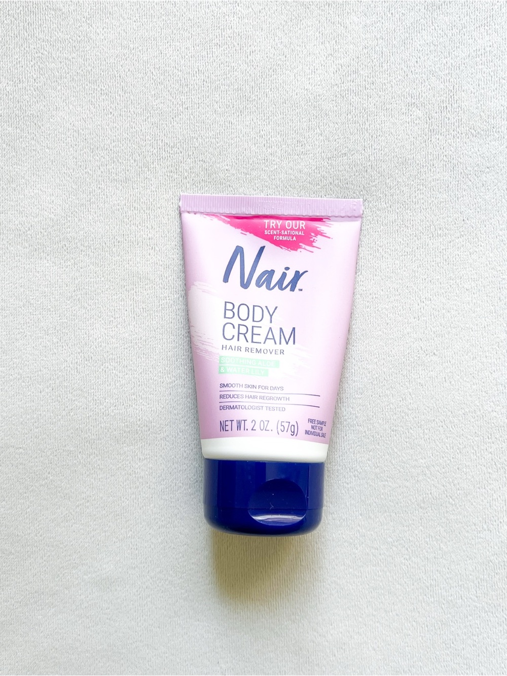 Nair Pink & Navy Body Cream Hair Remover Tube
